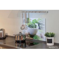 mySpotti Spritzschutz für die Küche verschiedene Motive Abdeckplatte Herd Küchen Küchenrückwand