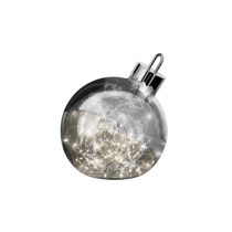 Sompex Leuchte Ornament LED große Weihnachtskugel Lichtkugel dimmbar Smoke 30cm