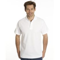 SNAP Polo Shirt Star - Gr.: 3XL, Farbe: weiss