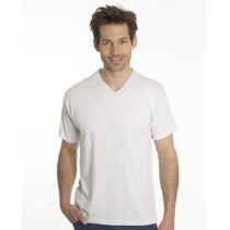 SNAP T-Shirt Flash Line V-Neck Unisex, asche, Gr. M