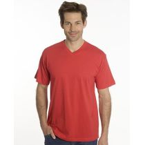 SNAP T-Shirt Flash Line V-Neck Unisex, rot, Gr. 3XL