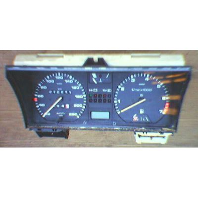 Armaturen Einsatz VW Passat / Santana 32 B Display weiß 220 km/h / Tacho / Tank Anzeige / Temperatur Anzeige + | MAV - [ 4724 ]