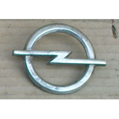 Emblem Kofferraumdeckel Opel Ascona A Opel - Logo - 9.69 - 8.75 - Schriftzug / Logo - gebraucht | MAV - [ 4524 Opel ]