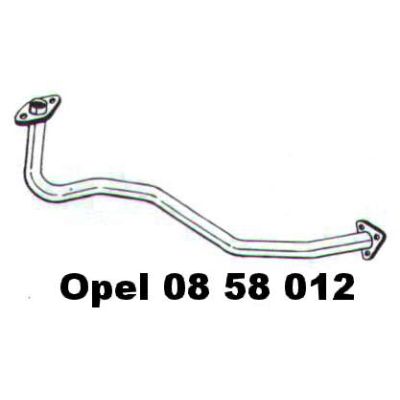 Flammrohr Kadett D / E / Astra F 1.3 / 1.4 / 1.6 / 1.8 / 2.0 OHC - Opel / GM / Vauxhall 9.78 - 8.98 - Nexia - | MAV - [ 0027 ]