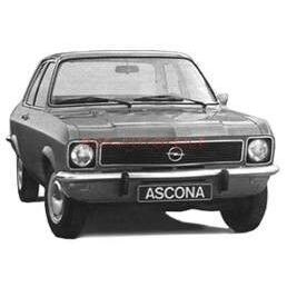 Motorhaube Opel Ascona A rot - GM / Vauxhall 9.69 - 8.75 - Klappe Vorn - gebraucht | MAV - 27250 [ rot ]