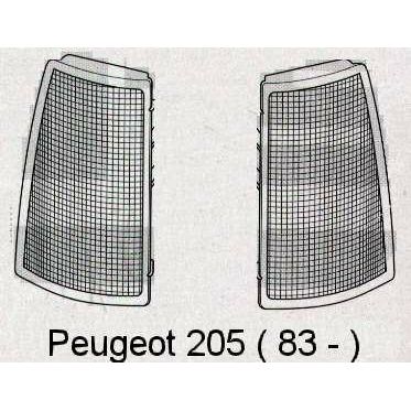 NEU + Blinker / Blinklicht / Blinkleuchten Peugeot 205 Satz weiß / gelb - 9.82 - 8.xx + + + NEU | MAV - [ 1309 ]