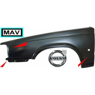 NEU + Kotflügel Volvo 7 .3  740 / L / 744 / 745  - ( 9.89 - 8.92 ) - mit Blinkerloch - Original 3503183 MF | MAV - 26684 MF 740 / EAN:3800957492753