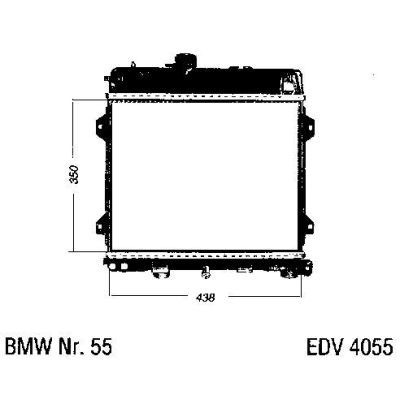 NEU + Kühler BMW 3 E 30 316 / 318 Klimaanlage / Automatic - 9.81 - 8.87 - BMW 5 E 28 518 Klimaanlage / Automat | MAV - 44409 [ E 30 ]