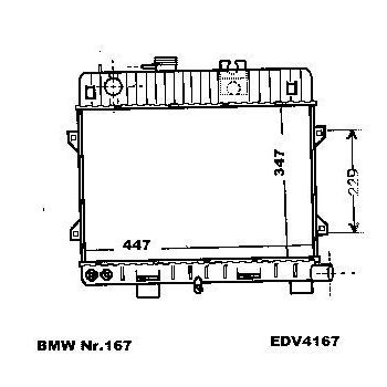 NEU + Kühler BMW 3 E 30 316 / 318 Klimaanlage / Schaltgetriebe - 9.82 - 8.87 - BMW 5 E 28 518 Klimaanlage / Sc | MAV - 44470 [ E 30 ]