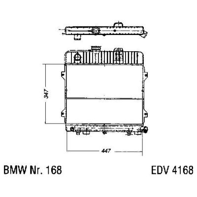 NEU + Kühler BMW 3 E 30 316 Klimaanlage / Automatic - 9.80 - 8.xx - BMW 5 E 28 518 Klimaanlage / Automatic - 9 | MAV - 44471 [ E 30 ]