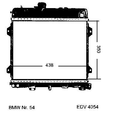 NEU + Kühler BMW 3 E 30 318 Klimaanlage / Schaltgetriebe - 9.82 - 8.87 - BMW 5 E 28 518 Klimaanlage / Schaltge | MAV - 44408 [ E 30 ]