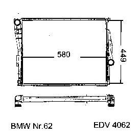 NEU + Kühler BMW 3 E 46 316 / 318 / 323 / 325 / 328 / 330 Klimaanlage / Schaltgetriebe - 9.95 - 8.xx - Kühlsys | MAV - 44416