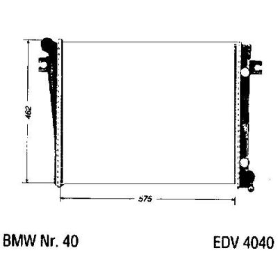 NEU + Kühler BMW 5 E 28 525 / 528 / 535 Klimaanlage / Schaltgetriebe - 9.81 - 8.xx - BMW 6 E 24 628 CSI Klimaa | MAV - 44400 [ E 28 ]