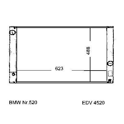 NEU + Kühler BMW 7 E 66 735 / 745 / 760 Klimaanlage / Automatic - 9.03 - 8.xx - BMW 7 E 65 735 / 745 / 760 Kli | MAV - 44497 [ E 66 ]