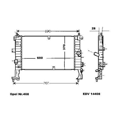 NEU + Kühler GM Meriva 1.7 CDTi Schaltgetriebe / Klimaanlage - 9.xx - 8.xx - Opel Meriva 1.7 CDTi Schaltgetrie | MAV - 45192 [ GM ]