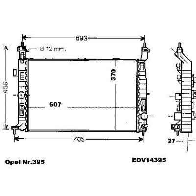 NEU + Kühler GM Meriva 1.7 DTi Schaltgetriebe - 9.xx - 8.xx - Opel Meriva 1.7 DTi Schaltgetriebe - GM / Vauxha | MAV - 45179 [ GM ]