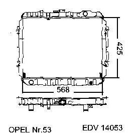 NEU + Kühler Opel Campo div. Modelle Schaltgetriebe - GM / Vauxhall 9.xx - 8.xx - Isuzu Trooper 2.3 / 2.8 Scha | MAV - 45072 [ Opel ]