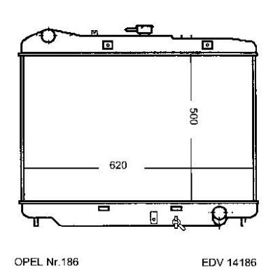 NEU + Kühler Opel Frontera A 3.1 D / 3.1 TD Schaltgetriebe - GM / Vauxhall 9.91 - 8.98 - Opel Monterey 3.1 TD | MAV - 45165 [ Opel Frontera ]