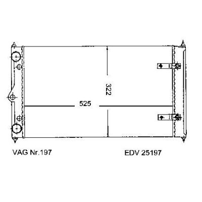 NEU + Kühler Seat Ibiza 1.4 / 1.6 Schaltgetriebe - 9.90 - 8.xx - VW Polo 86C - 2F 1.4 D Schaltgetriebe - VAG / | MAV - 45342 [ Seat ]