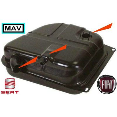 NEU + Tank Fiat Panda / Seat Marbella  141 .1 / 0.9 / Vergaser  - ( 9.79 - 8.83 ) - 4405368 7598565 rund MF | MAV - 12572 MF