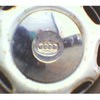 Radkappe 13 Chrom Original Audi 80 / 90 / Coupe 81 / 85 - 9.78 - 8.88 - Radnabenabdeckung - gebraucht | MAV - [ 5095 ]