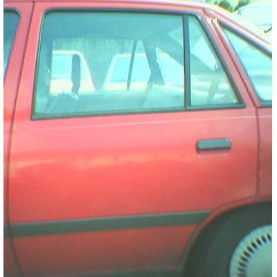 Tür Opel Kadett E / Limousine 4T / HL rot - GM / Vauxhall Astra .2 / Daewoo Nexia 9.83 - 8.91 - gebraucht | MAV - [ 3710 ]