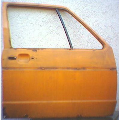 Tür VW Golf 1 / Jetta 1 / Caddy 14 / 16 / 17 .2 4 / 5T / VR orange - 9.77 - 8.83 - gebraucht | MAV - [ 3685 ]