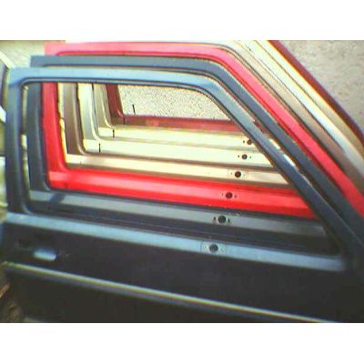 Tür VW Golf 2 / Jetta 2 19 .1 2 / 3T / R tornado rot - 9.83 - 8.87 - gebraucht | MAV - [ 3680 - rot - 3 ]