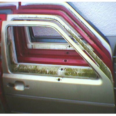 Tür VW Golf 2 / Jetta 2 19 .1 4 / 5T / VR gold grün met. - 9.83 - 8.87 - gebraucht | MAV - [ 3677 - gold - 1 ]
