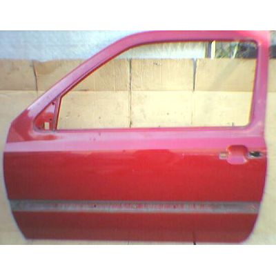 Tür VW Golf 3 / Vento 1H0 2 / 3T / L rot - 9.91 - 8.98 - gebraucht | MAV - [ 3661 - L ]