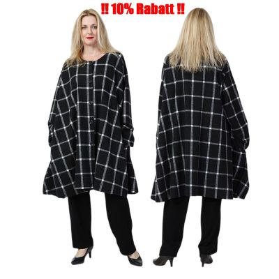 AKH Fashion Fleece-Jacken Lagenlook große Größen | AKH0056.S6570F