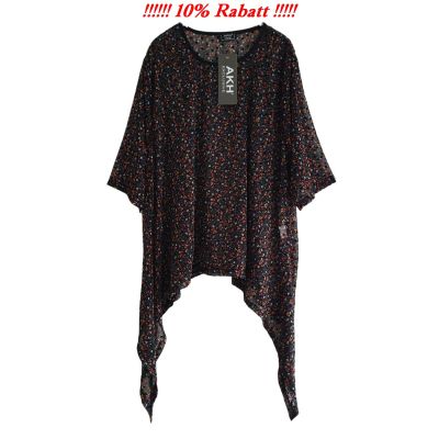 AKH Fashion Lagenlook Chiffon-Shirts Überwürfe Damen Mode | 93679-AKH1238.S06613
