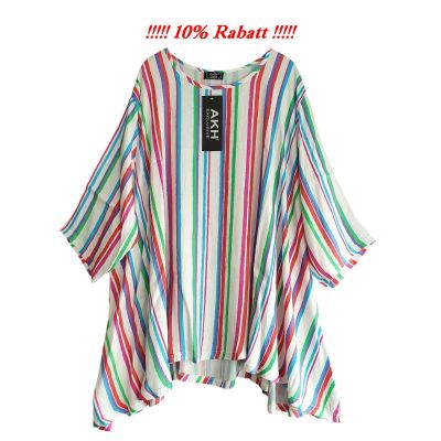 AKH Fashion Lagenlook Überwürfe Shirts große Größen Übergrößen | 95489-AKH1262.00593