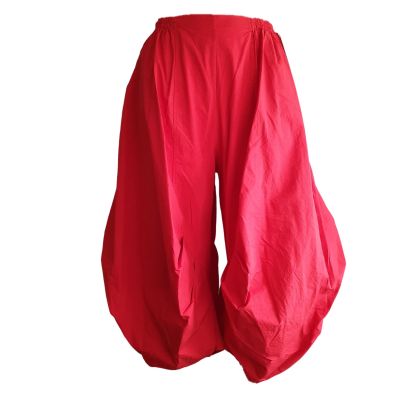 Lagenlook Ballonhosen rot Barbara Speer Design - Rot, Einheitsgröße-Maßangaben beachten, Baumwolle | 10772-NC6484