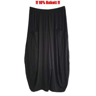 Lagenlook klassische schwarze Hosen AKH Fashion große Größen | 94621-AKH1281.S08069