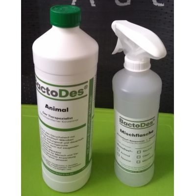 BactoDes-Animal Geruchsentferner gegen Katzenurin, Hundeurin und Tiergerüche | BT5270P-01