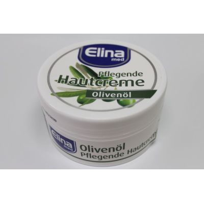 Elina med Körpercreme Olivenöl Hautcreme 150 ml | EL73 / EAN:4326470523693