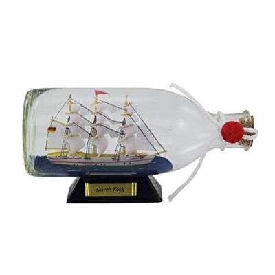 Flaschenschiff- Buddelschiff- Schiff in Flasche- Gorch Fock -L 16 cm | 2488833460