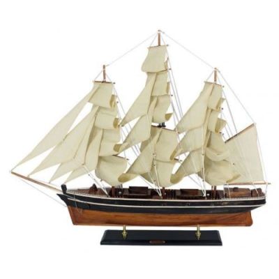 Großes Segelschiff, Schiffsmodell Segler Holz 107 cm | 2491174680