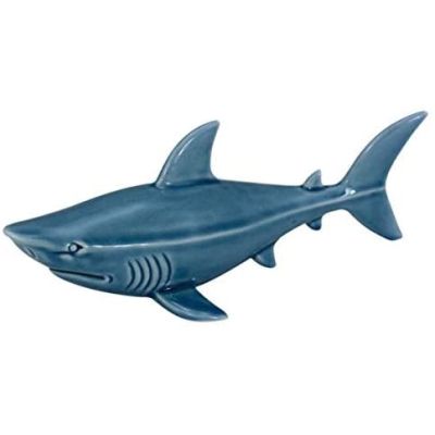 Hai- glasiert- Maritime Deko- Figur 19 cm | 3084000279