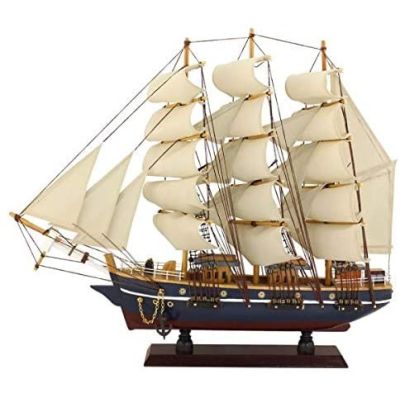 Modell- Segelschiff, Schiffsmodell Segler Holz 47 cm | 3090212159