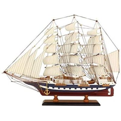 Modell- Segelschiff, Schiffsmodell Segler Holz 64 cm | 3090211919