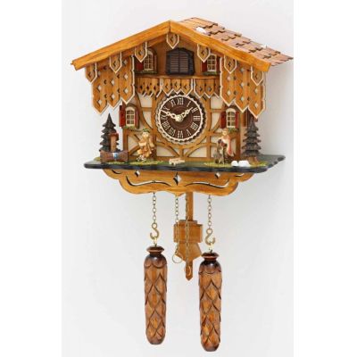 Orig. Schwarzwald- Kuckucksuhr - Musizierende- mit 12 Melodien, Kuckuck -Cuckoo Clocks | 1381082965