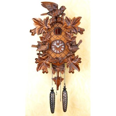 Orig. Schwarzwald- Kuckucksuhr- Vogelwelt-avifauna- Cuckoo Clock- handmade Germany Black Forest | 1398199925