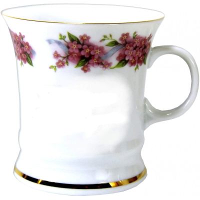 Porzellan mit Goldrand- Haferl, Tasse, Kaffeepott, Becher - Vergißmeinnicht | 3118911069