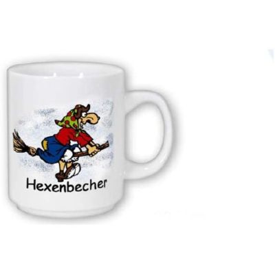 Porzellan- Tasse, Kaffeepott, Kaffeebecher - Motiv2- Hexenbecher | 3120977369