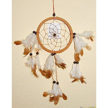 Altweiß - Traumfänger / Dreamcatcher 11 cm in 3 Farben | 2119-31