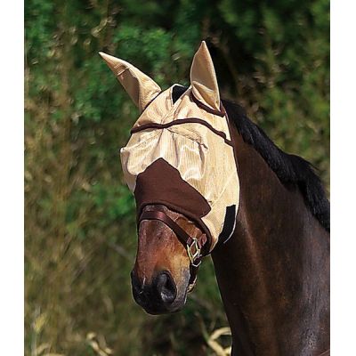 KB / WXB - Fliegenmaske Fly Protector caramel | 400112-55