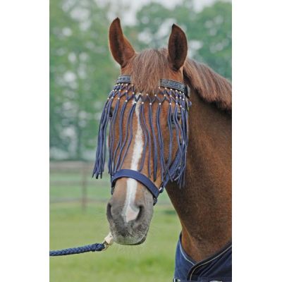 Navy, Pony - Fliegenfransen Fliegenstirnband Exclusiv | 633107-06