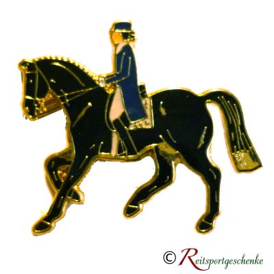 Pferde-Pin Dressur Galopp Rappe | 20371R-26